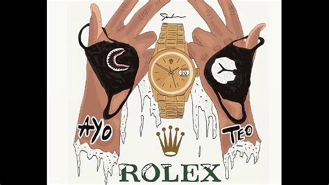 rolex ayo and teo lyrics.